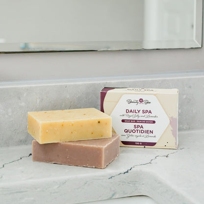 Dutchman's Gold Organic Lavender Soap Bar 110g with Honey & Propolis – Hydrating Daily Body Cleanser, Antibacterial