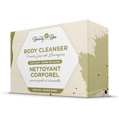 Dutchman's Gold Organic Lemongrass & Propolis Soap 110g – Gentle, Hydrating Cleanser with Natural Antibacterial Care