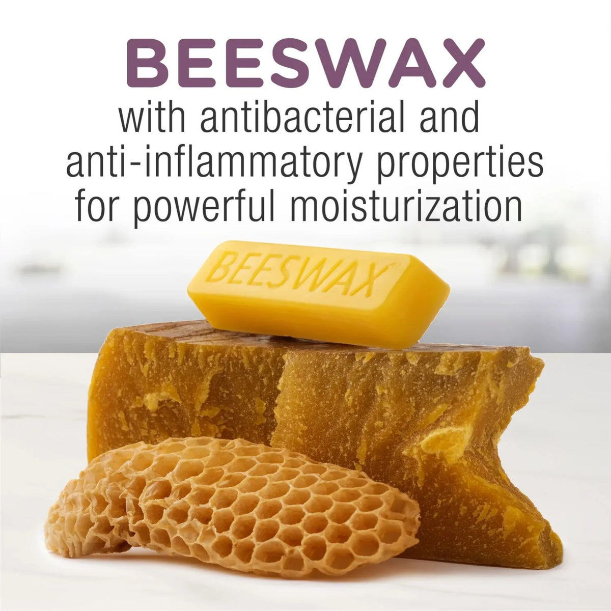 Dutchman's Gold Organic Lavender Soap Bar 110g with Honey & Propolis – Hydrating Daily Body Cleanser, Antibacterial