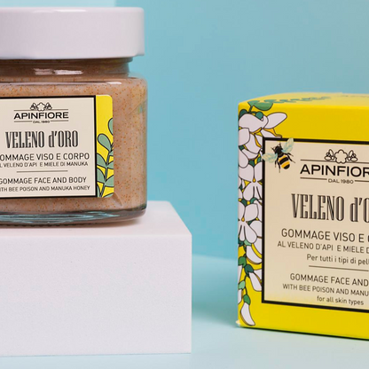 Face and Body Scrub with Bee Venom and Manuka Honey