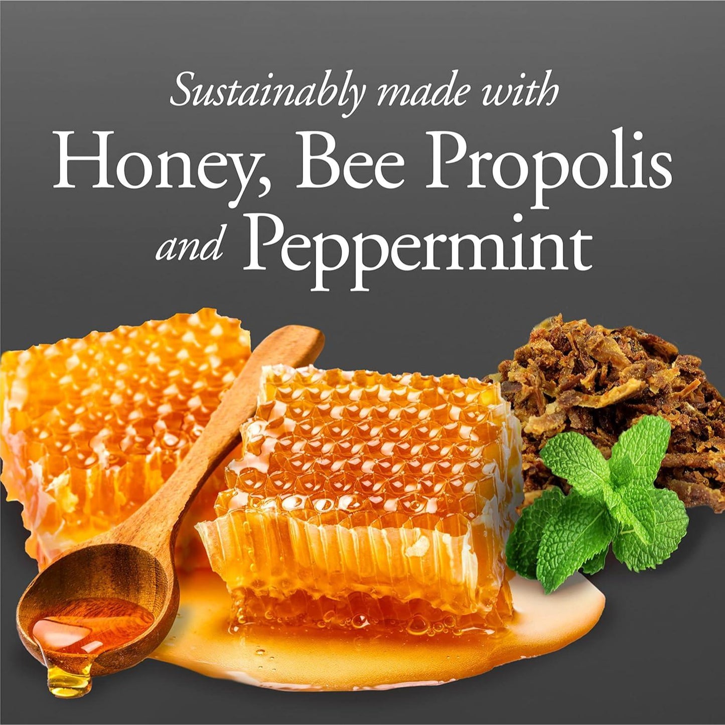 Honey & Propolis Throat Spray, 30ml, Fast-Acting Relief for Sore Throat & Cough