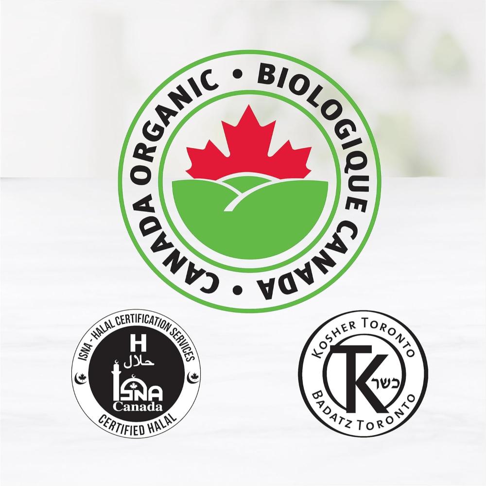 Dutchman's Gold Wildflower Liquid Honey - 1kg, 100% Pure Organic Honey, Premium Grade, No Additives, Perfect for Baking, Sweetening Drinks, and Cooking, Made in Canada