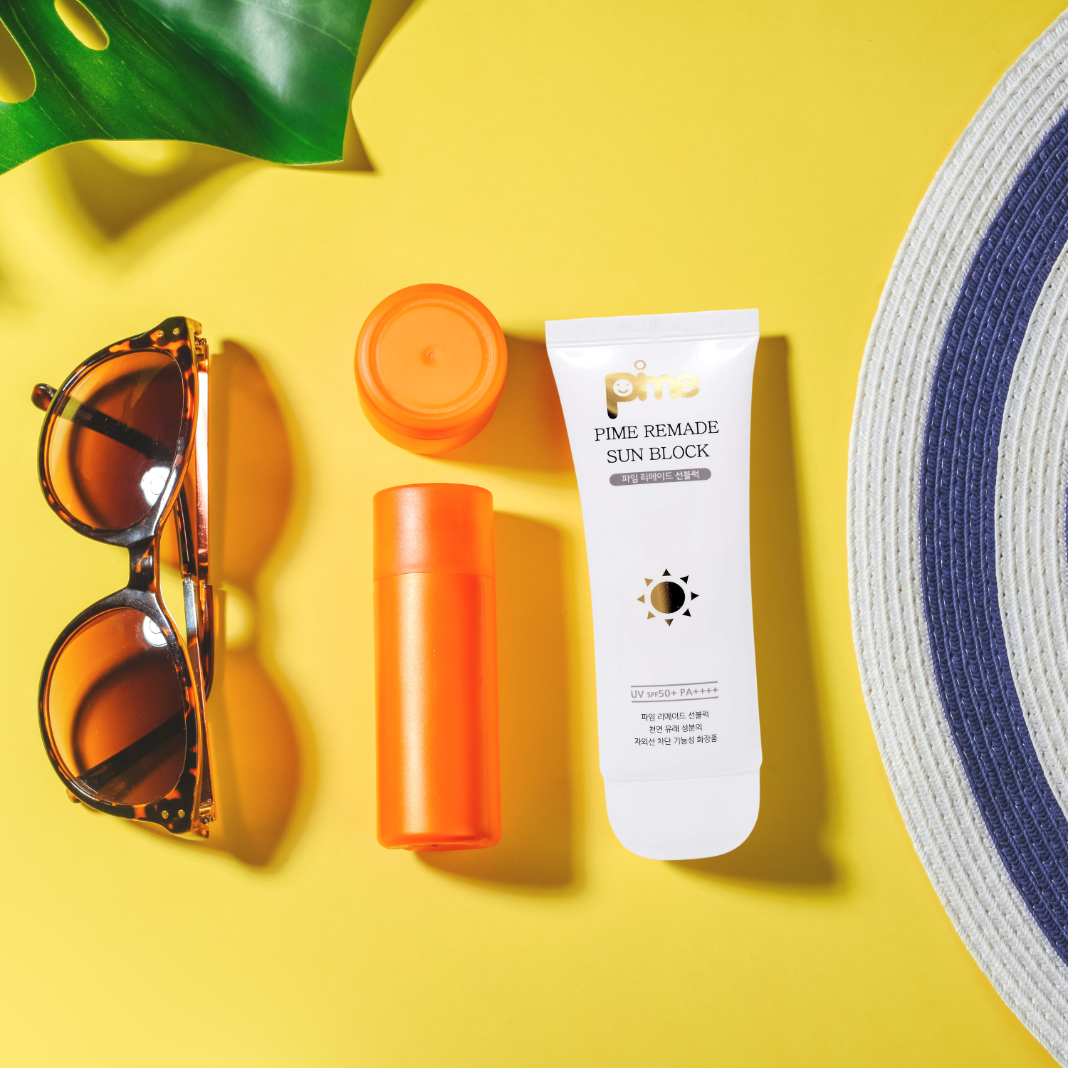Korean Sunblock SPF50 PA+ 60gx2 | Waterproof Broad-Spectrum UV Protection Skincare