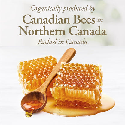 Organic Liquid Honey 330g – Pure Organic Honey, 100% Natural Sweetener, No Additives