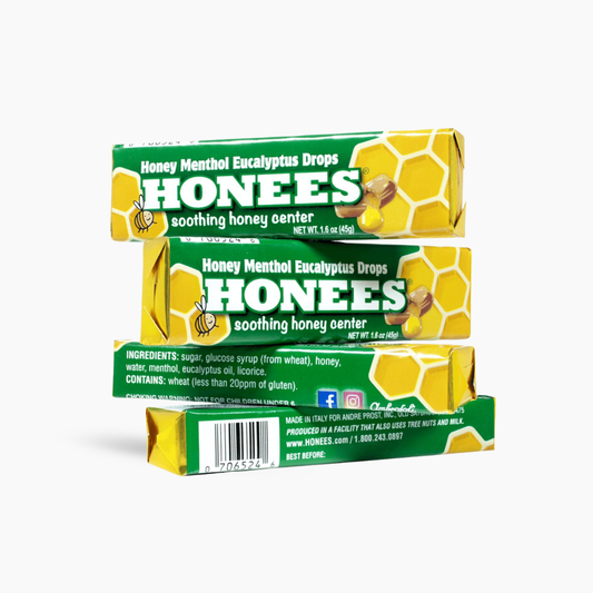 Honey Menthol Eucalyptus Candy Bars