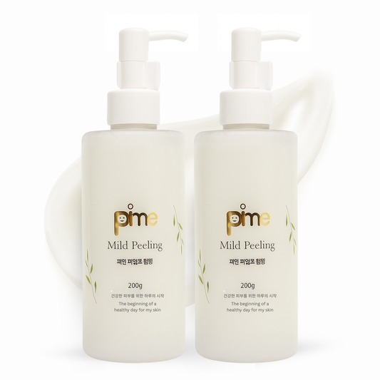 PIME AHA BHA Cleanser 200g x2 | Facial & Body Exfoliator, Gentle Deep Exfoliation & Skin Renewal