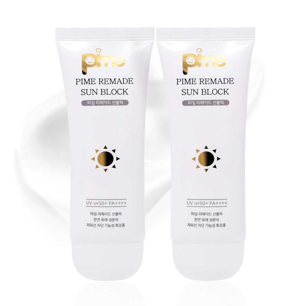 Korean Sunblock SPF50 PA+ 60gx2 | Waterproof Broad-Spectrum UV Protection Skincare