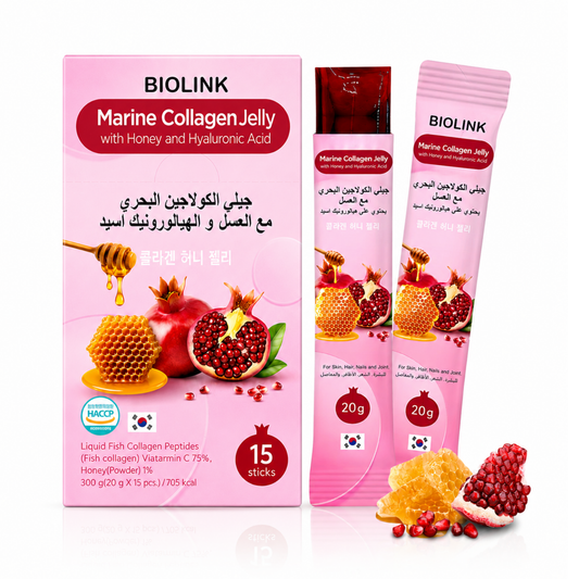 Marine Collagen Jelly with Honey and Hyaluronic Acid