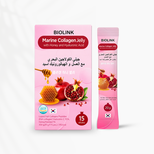 Marine Collagen Jelly with Honey and Hyaluronic Acid