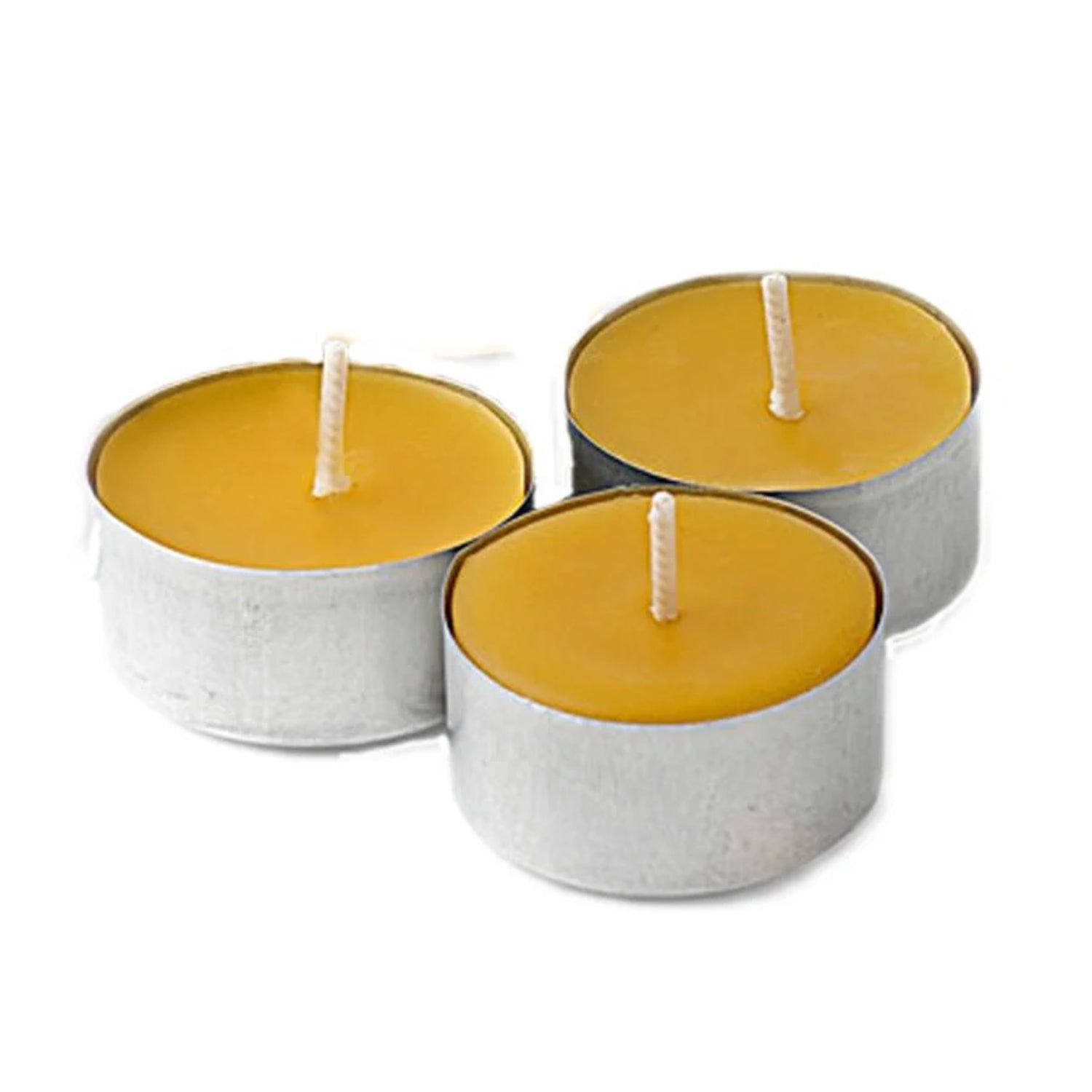 Dutchman’s Gold 100% Pure Beeswax Tea Lights (10/Pack), Handcrafted, Dripless & Smokeless, Non-Toxic, Naturally Scented, Eco-Friendly, Perfect for Relaxation, Meditation, and Ambiance, Made in Canada