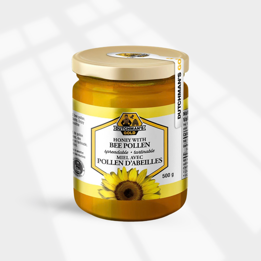 Dutchman's Gold Bee Pollen in Honey