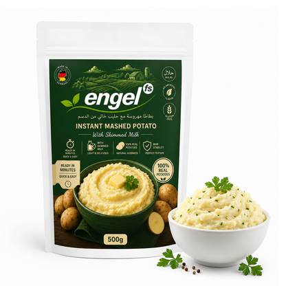 Premium Instant Mashed Potato Powder with Skimmed Milk – Creamy, Quick & Easy 500g