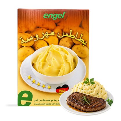 Engel Premium Mashed Potato, Creamy Skimmed Milk Blend, 4kg, Halal, Vegetarian, Ready in Minutes