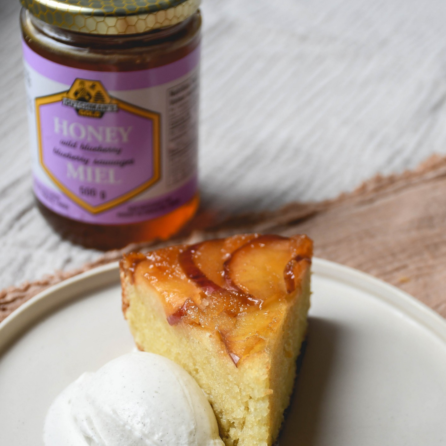 Dutchman’s Gold Blueberry Honey, 500g, Natural Sweetener & No Additives