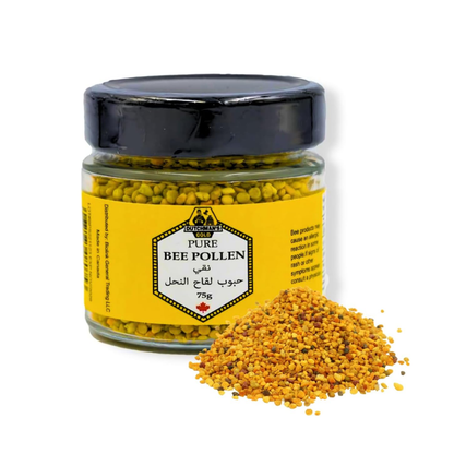 Dutchman’s Gold 100% Pure Canadian Bee Pollen Granules, 75g, Immune & Energy Booster