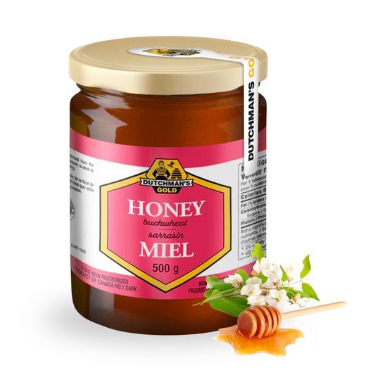 Buckwheat Honey 500g – 100% Pure & Natural, Rich Flavor & Health Benefits
