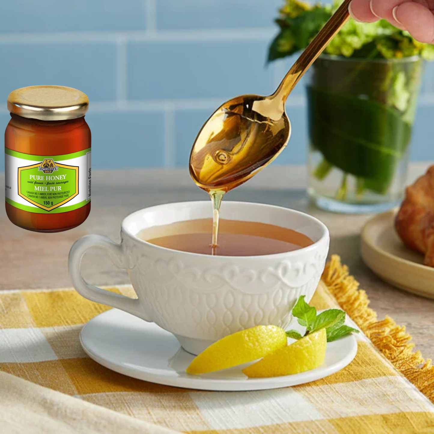 Wildflower Honey 150g x2 – 100% Pure & Unpasteurized Floral Honey