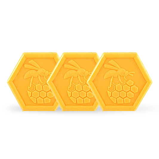 Royal Jelly Soap Bars – Plant-Based Moisturizing Cleanser for Radiant, Hydrated & Toned Skin – 3x100g