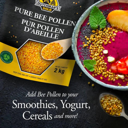 Dutchman’s Gold Pure Canadian Bee Pollen Granules, 500g, Immune & Energy Booster