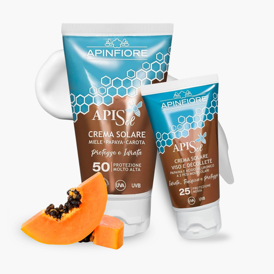 Papain Sunscreen Set SPF50 PA++++ Broad Spectrum
