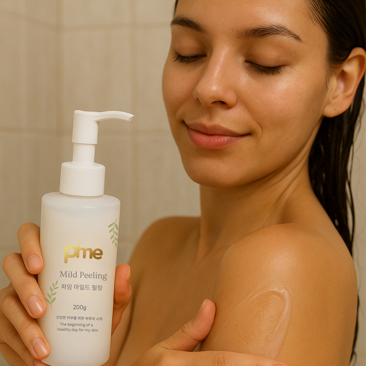 Mild Peeling Cleanser Gentle Exfoliator