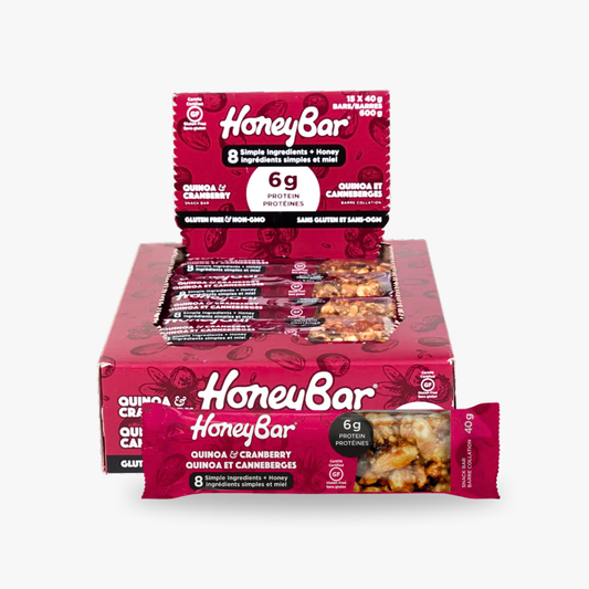 Quinoa & Cranberry Snack Bars 15 Pack
