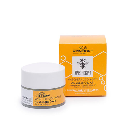 Bee Venom Night Cream – Intensive Anti-Aging Treatment with Natural Bee Venom for Firming, Lifting, Hydrating & Reducing Fine Lines and Wrinkles 50ml