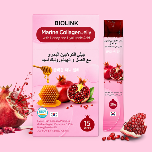 Marine Collagen Jelly with Honey and Hyaluronic Acid