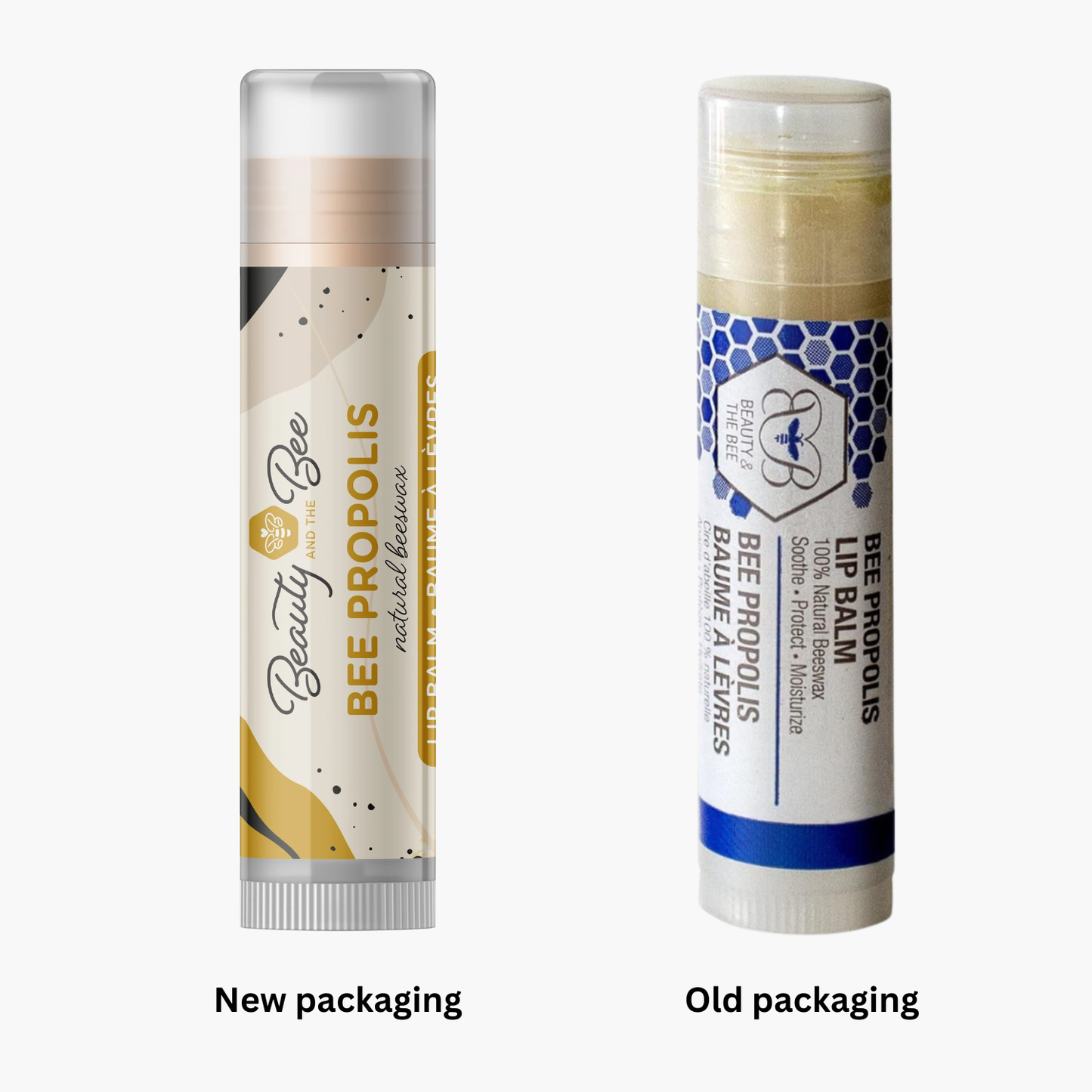 Oragnic Lip Balm Beeswax Propolis Hydrating lip treatment balm