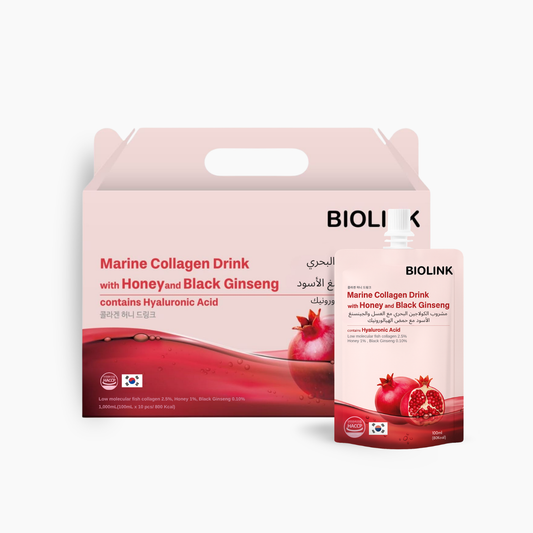 Marine Collagen Drink with Black Ginseng, Honey and Hyaluronic Acid